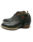 Brum Western Bootie - Dark Green