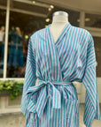 Camelia Blue Robe