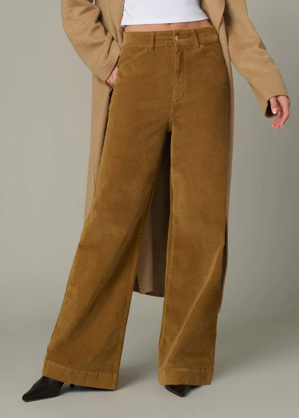 Mia Wide Leg Jean - Corduroy
