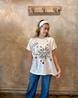 Kara Moon Top - Ivory