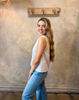 Mila Top - White Eyelet