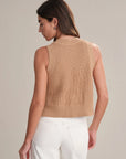 Demi Crew Tank - Camel