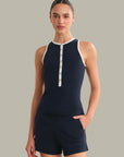 Maren Henley Tank - Dark Blue