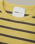 Kensington Crop Pullover - Gold Stripe