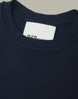 Colette Crew Neck Boxy Tee - Blue