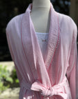 Seersucker Robe - Pink