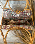 Ata Vine Round Handle Hand Bag
