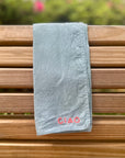 "Ciao" Bandana - Blue & Pink