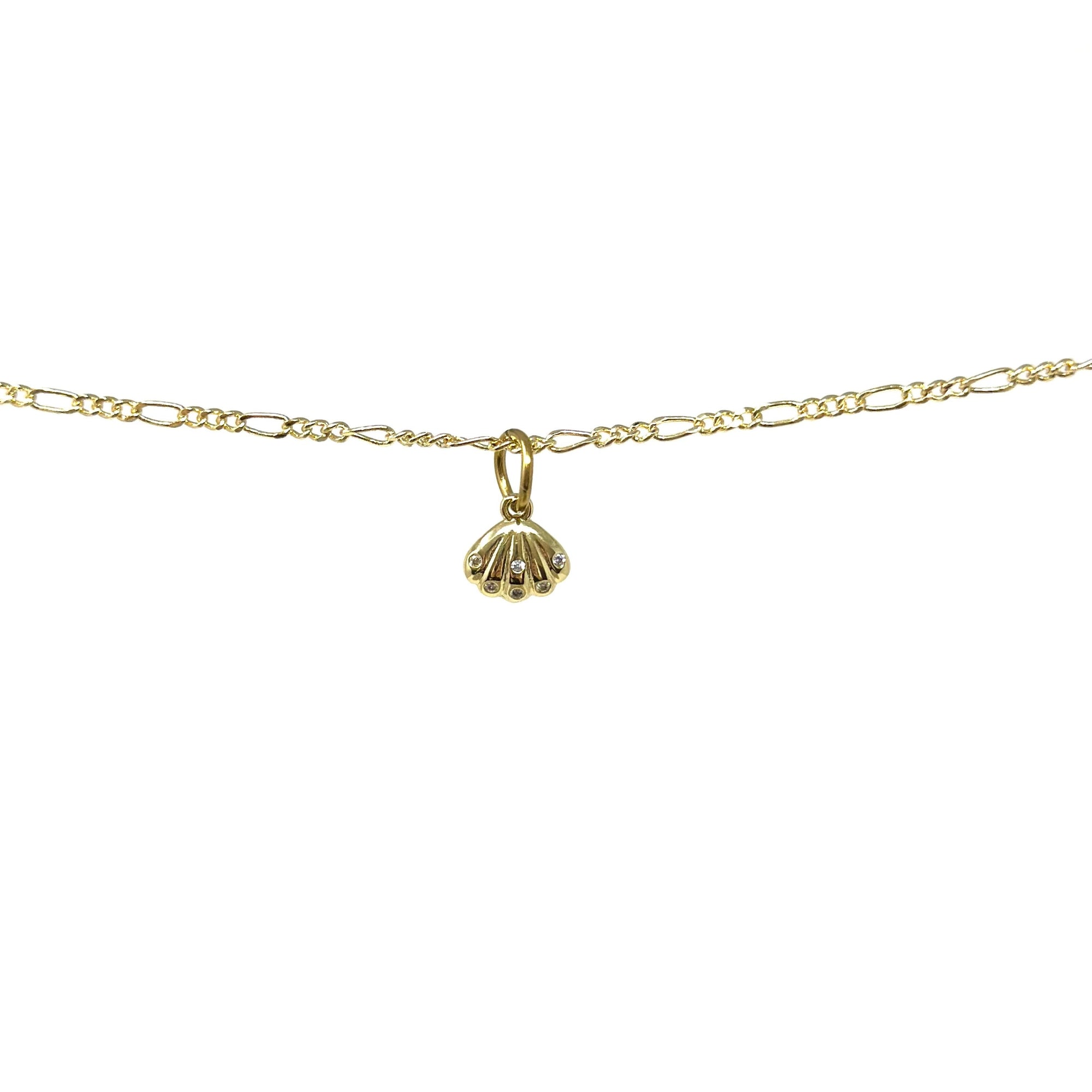 TCP Clam Shell CZ Charm