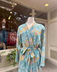 Cornflower Green Robe