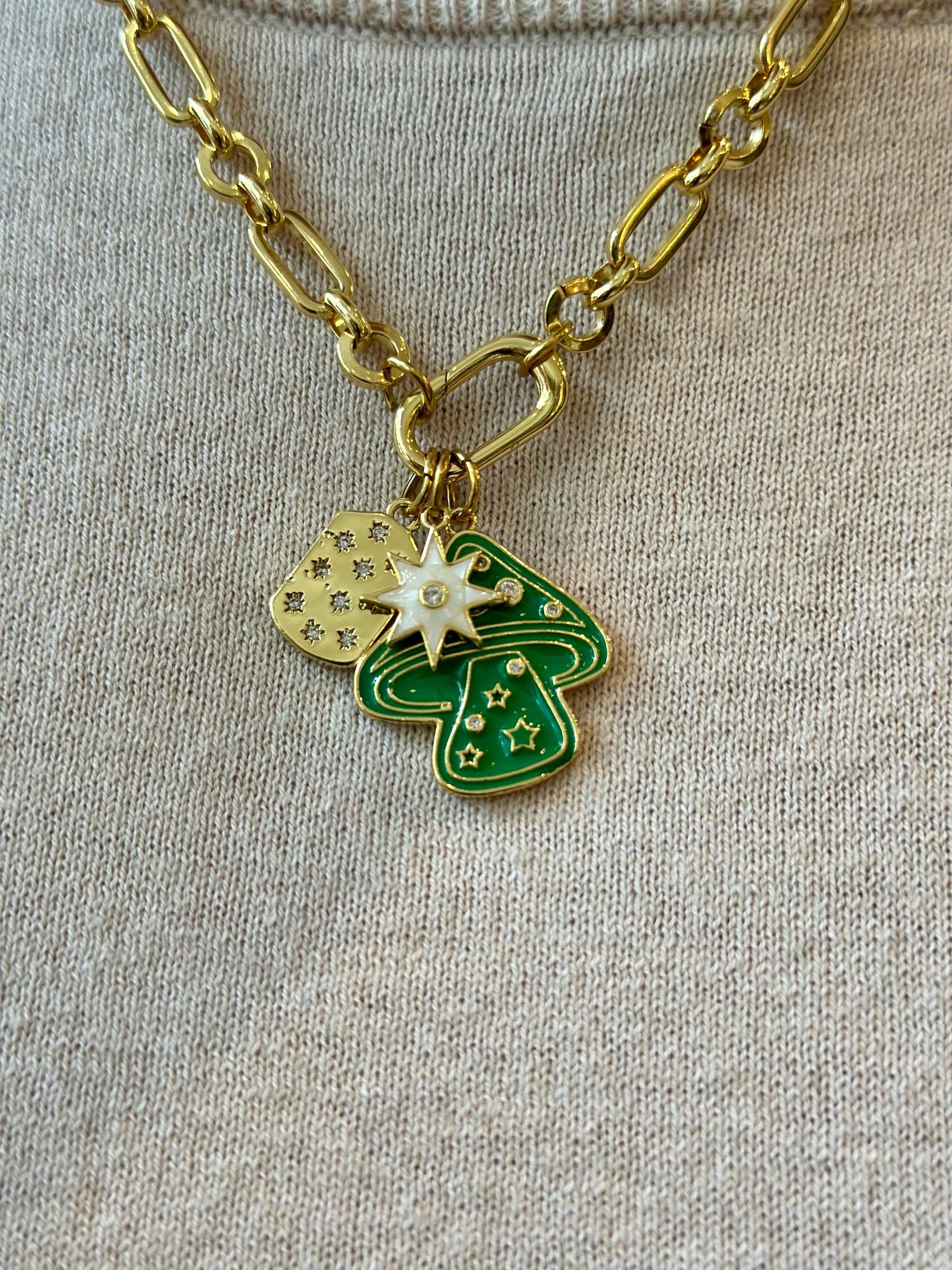 TCP Green Mushroom Charm