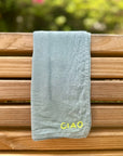 "Ciao" Bandana - Blue & Yellow