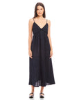 Leanna Midi Dress - Navy