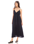 Leanna Midi Dress - Navy