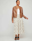 Rhea Smocked Waist Skirt