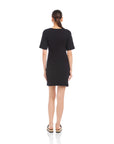 Diana Side Knot Dress - Black