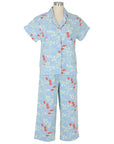 Quinn Short Sleeve Capri Pajamas