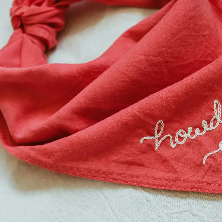 "Howdy" Bandana