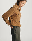 Megi Camel Corduroy Jacket