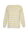 Callie Stripe Sweater - Sun & Latte