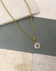 Figgy Quartz Rhombus Charm