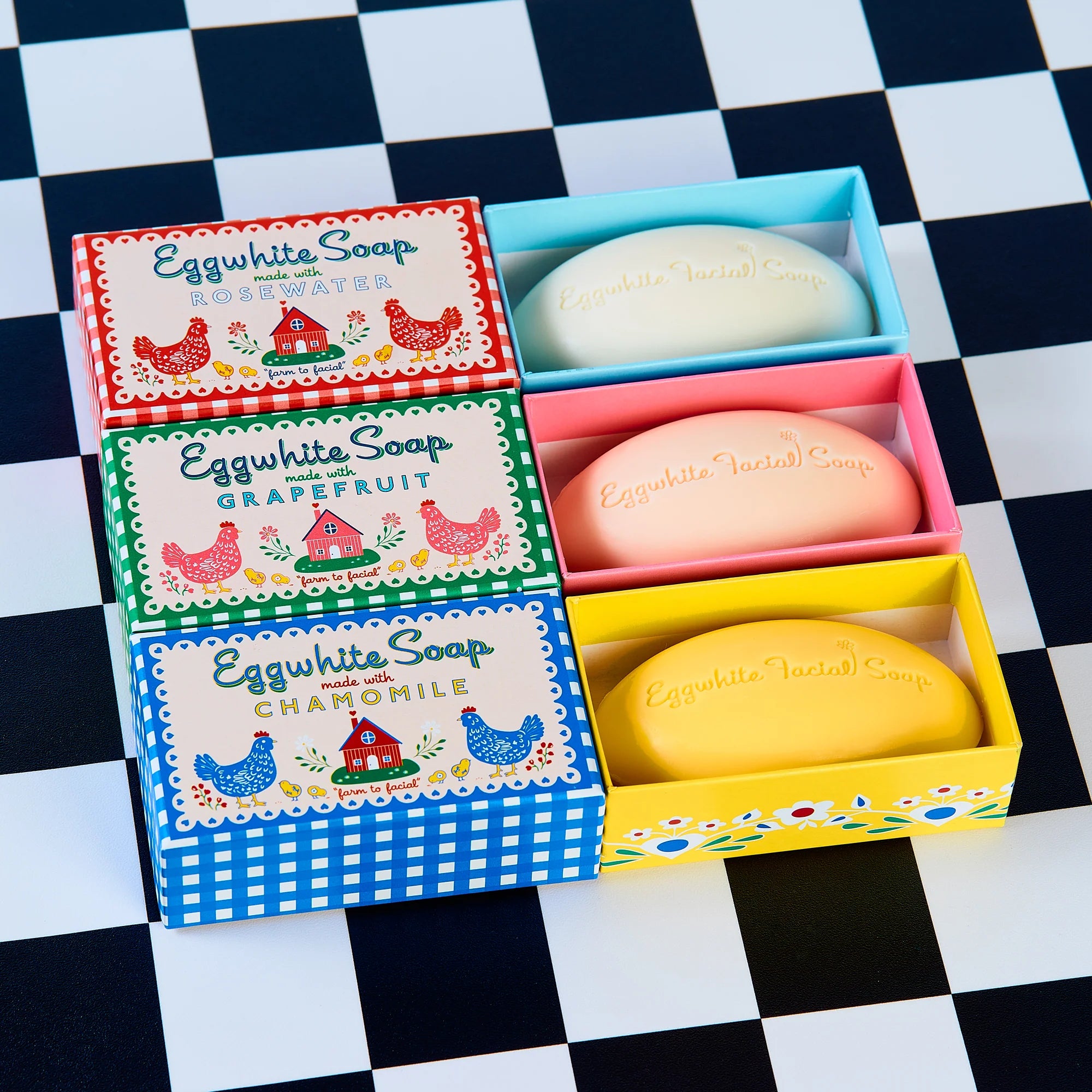 Eggwhite & Rosewater Soap