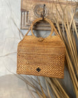 Ata Vine Round Handle Hand Bag