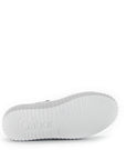 Platform Zip Sneaker - Ice White