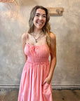 Jessa Dress - Grapefruit