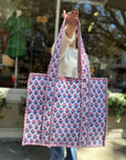 Quilted Tote - Raeleigh