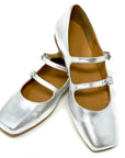 Sahara Ballet Flat - Silver
