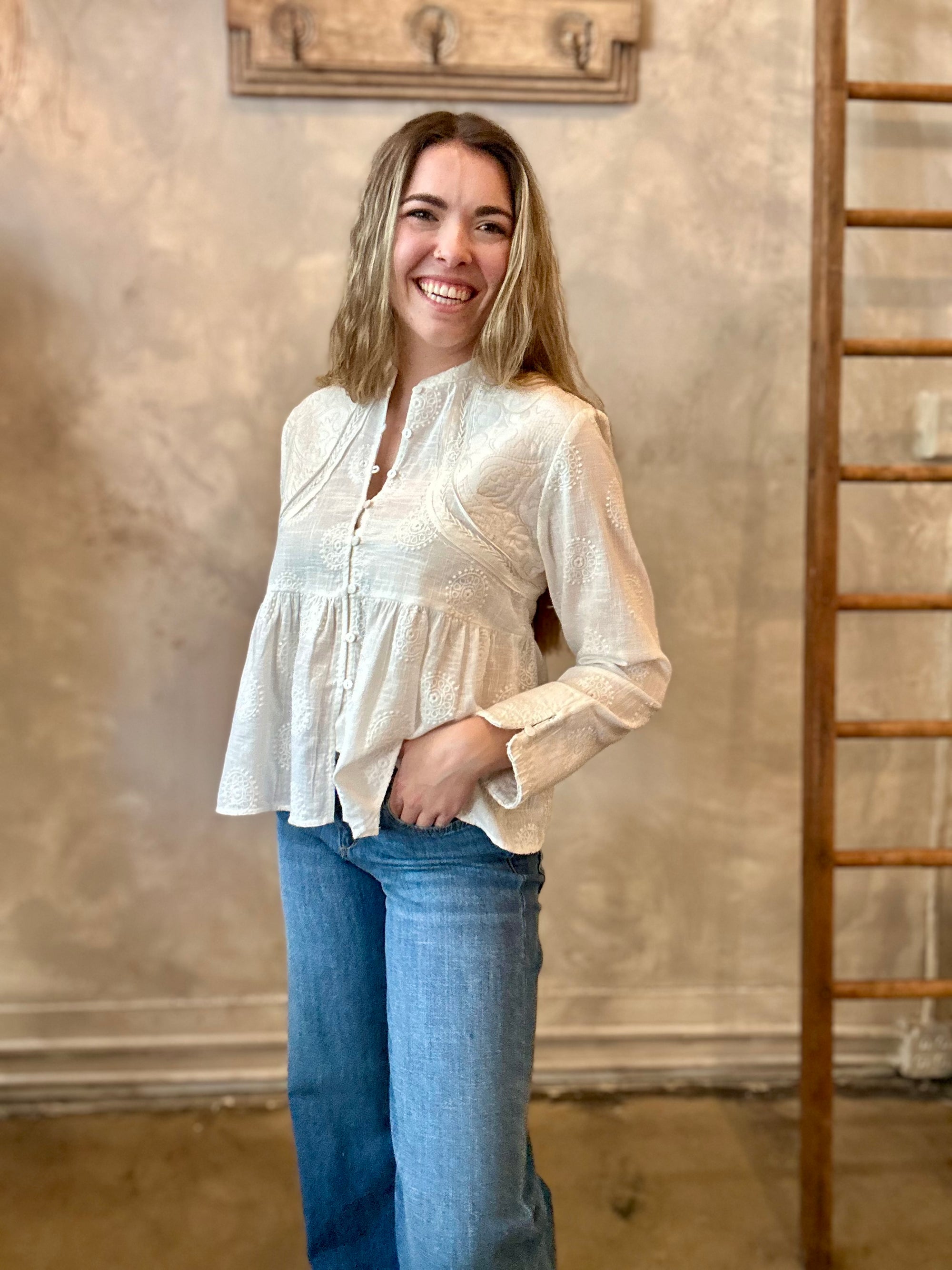 Ariana Blouse - Mosaique