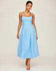 Jessa Midi Dress - Lake