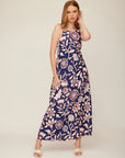 Sera A-Line Midi Dress - Print