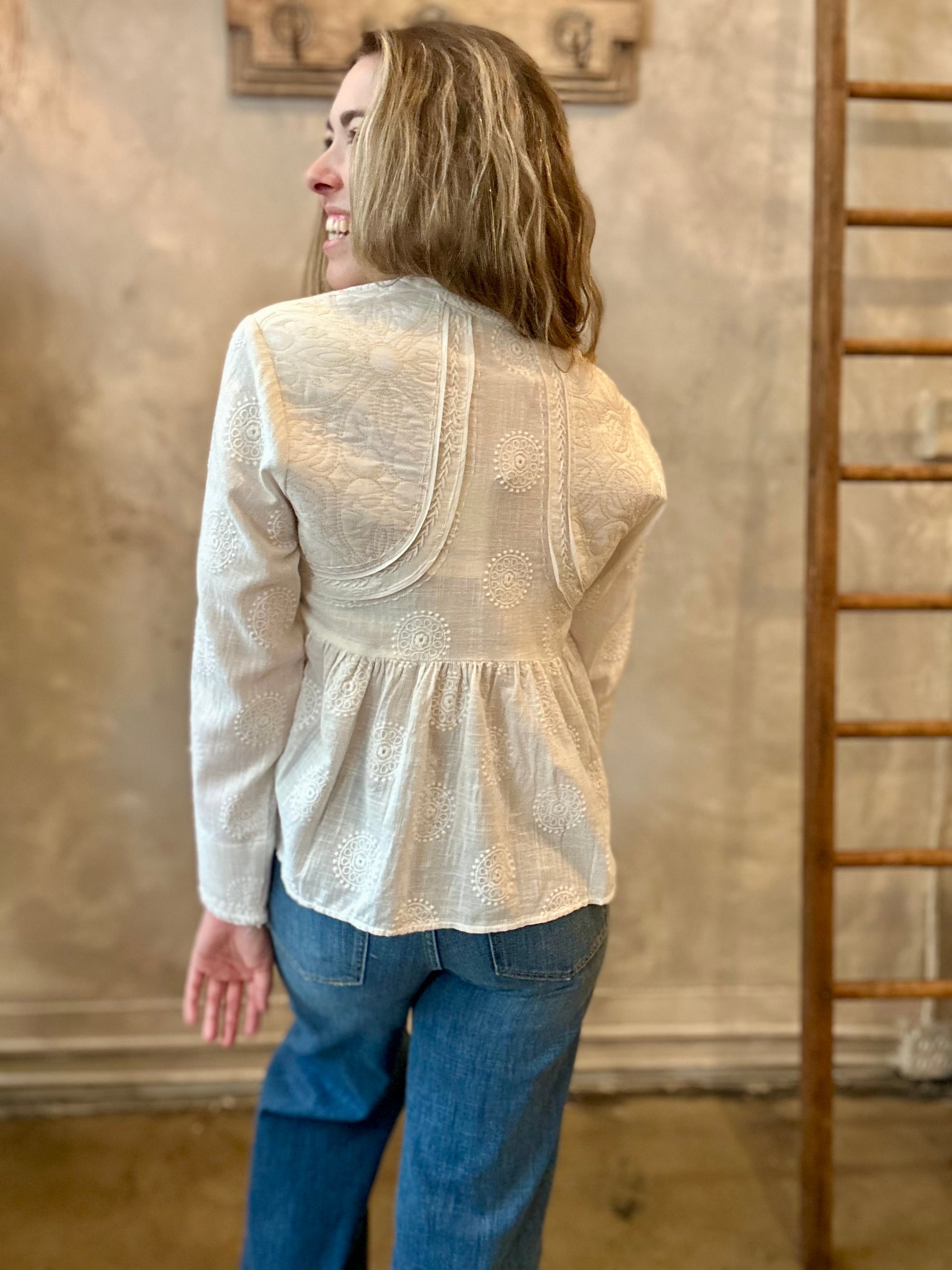 Ariana Blouse - Mosaique