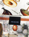 Silk Scarf - Vintage Mushroom