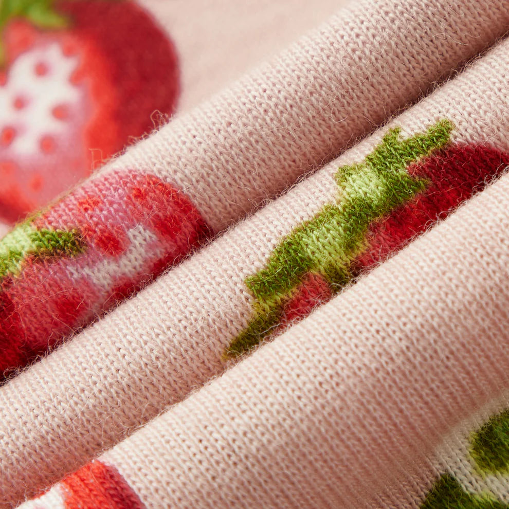 Strawberry Ruffle Onesie