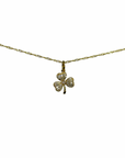 TCP Lucky Clover Clear CZ Charm