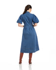 Esme Denim Midi Shirtdress