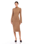 Midi Sweater Dress - Earth