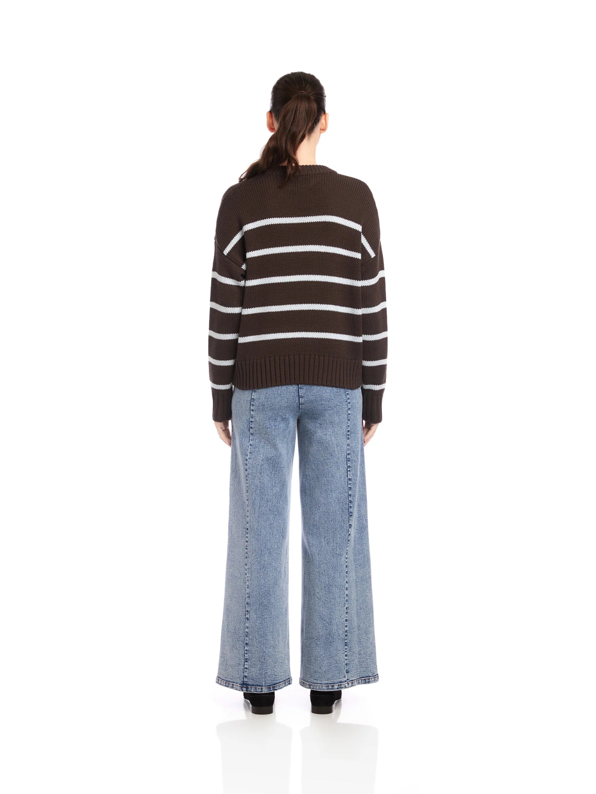 Luca Crewneck Sweater - Stripe