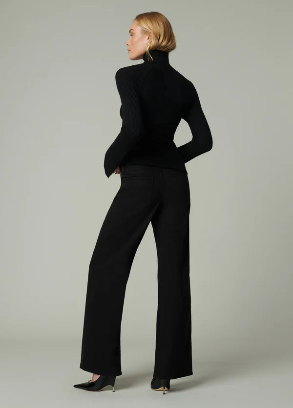 Lou Lou Low-Rise Jean - Black