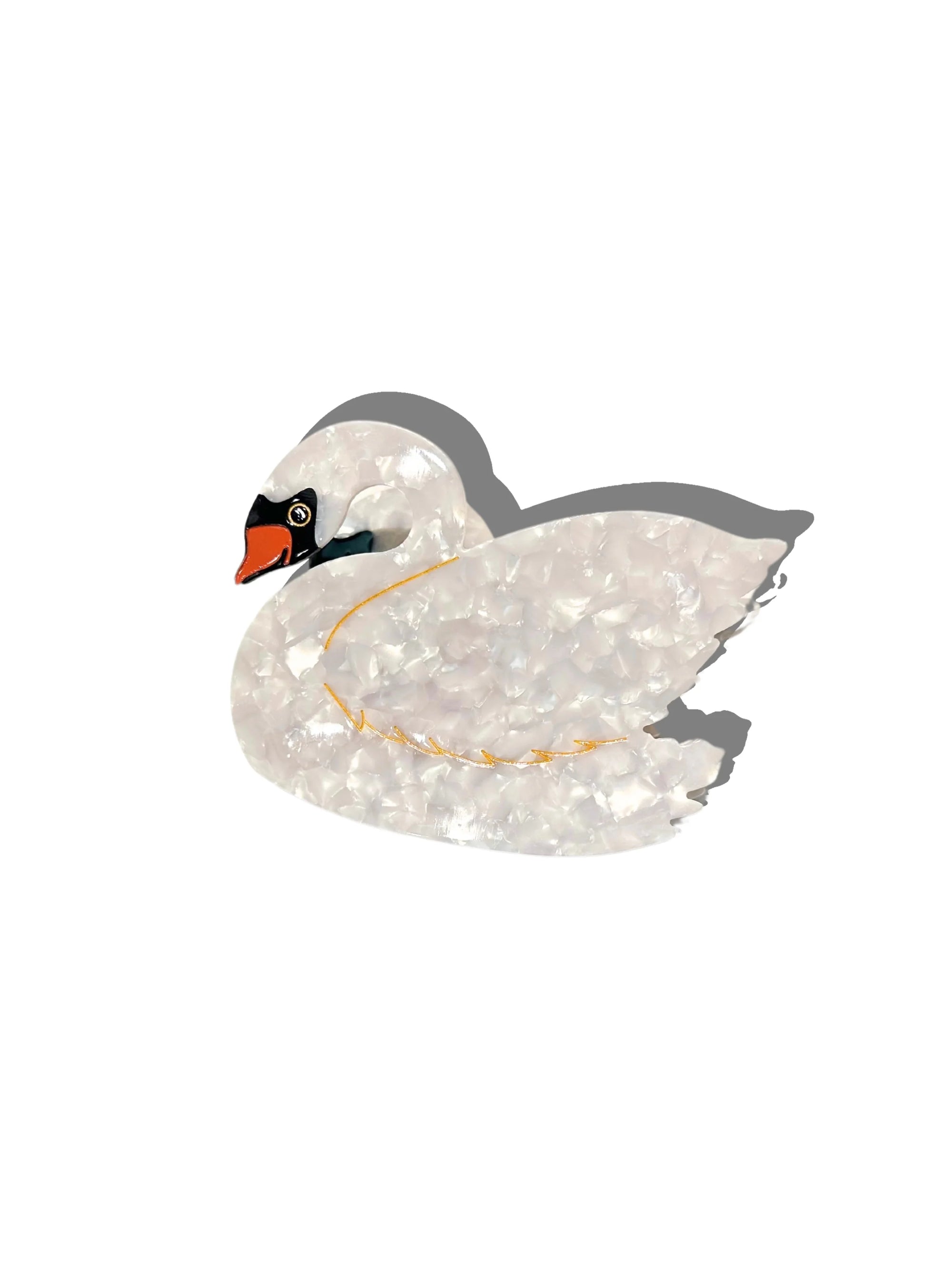 White Swan Clip