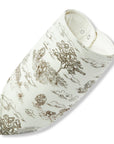 Country Toile Kerchief Bib