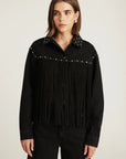 Jenna Fringe Denim Jacket