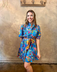 Hazel Dress - Blue