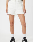 Heidi Denim Short - Off White