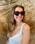 Capri Sunglasses - Leopard Tortoise