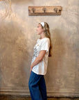 Kara Moon Top - Ivory