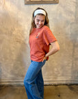 Dolly Rodeo Top - Terracotta